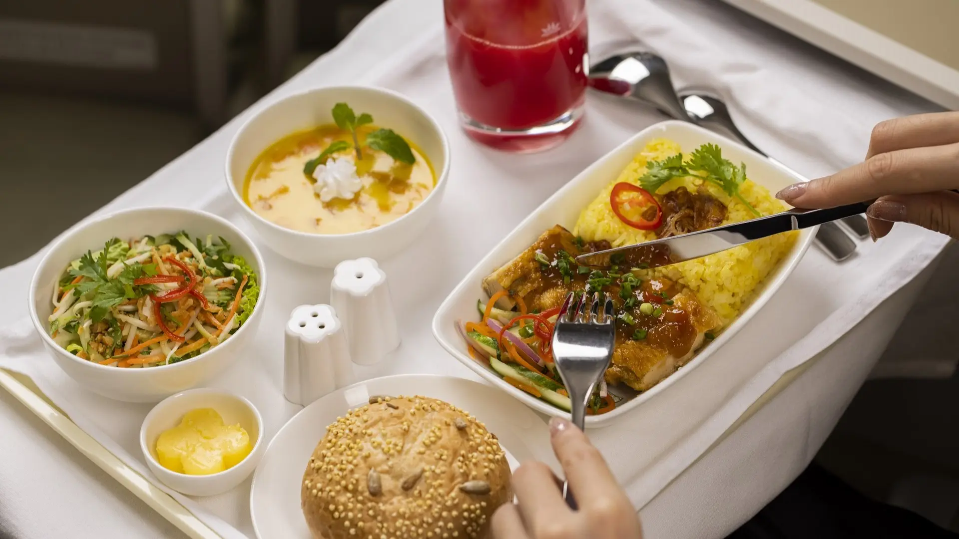 Airline review Cuisine - Vietnam Airlines - 2