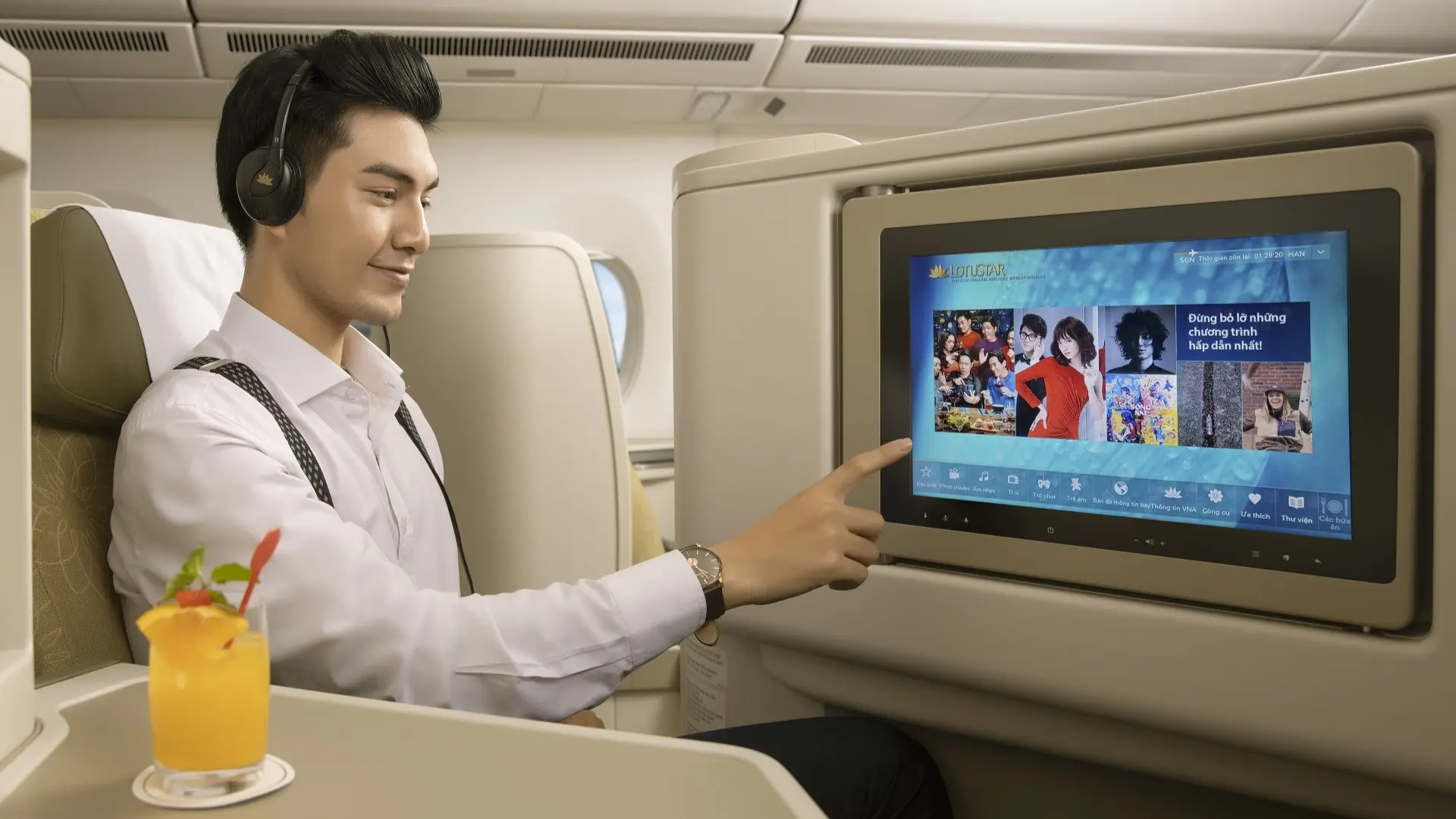 Airline review Entertainment - Vietnam Airlines - 2